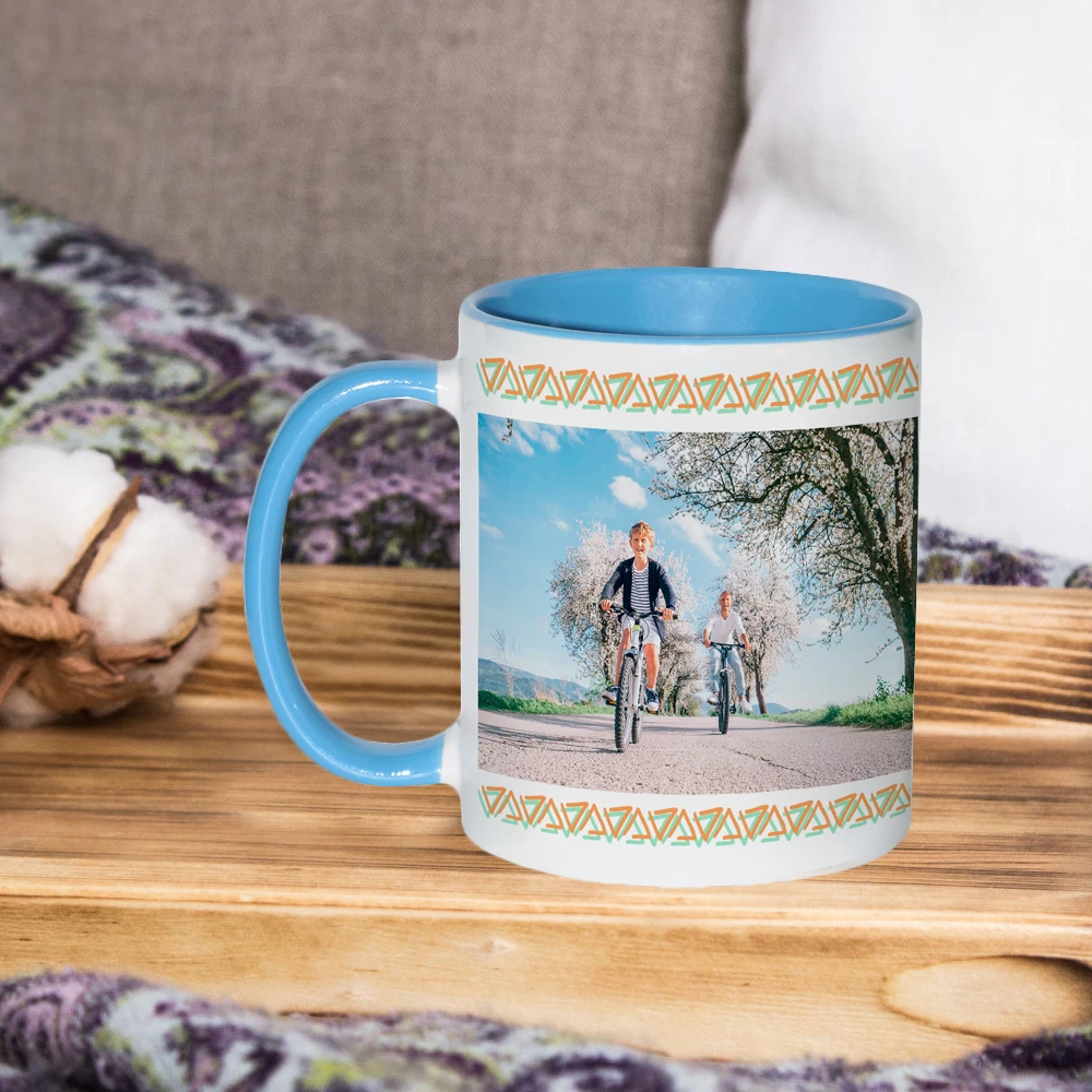 Taza Azul Premium 