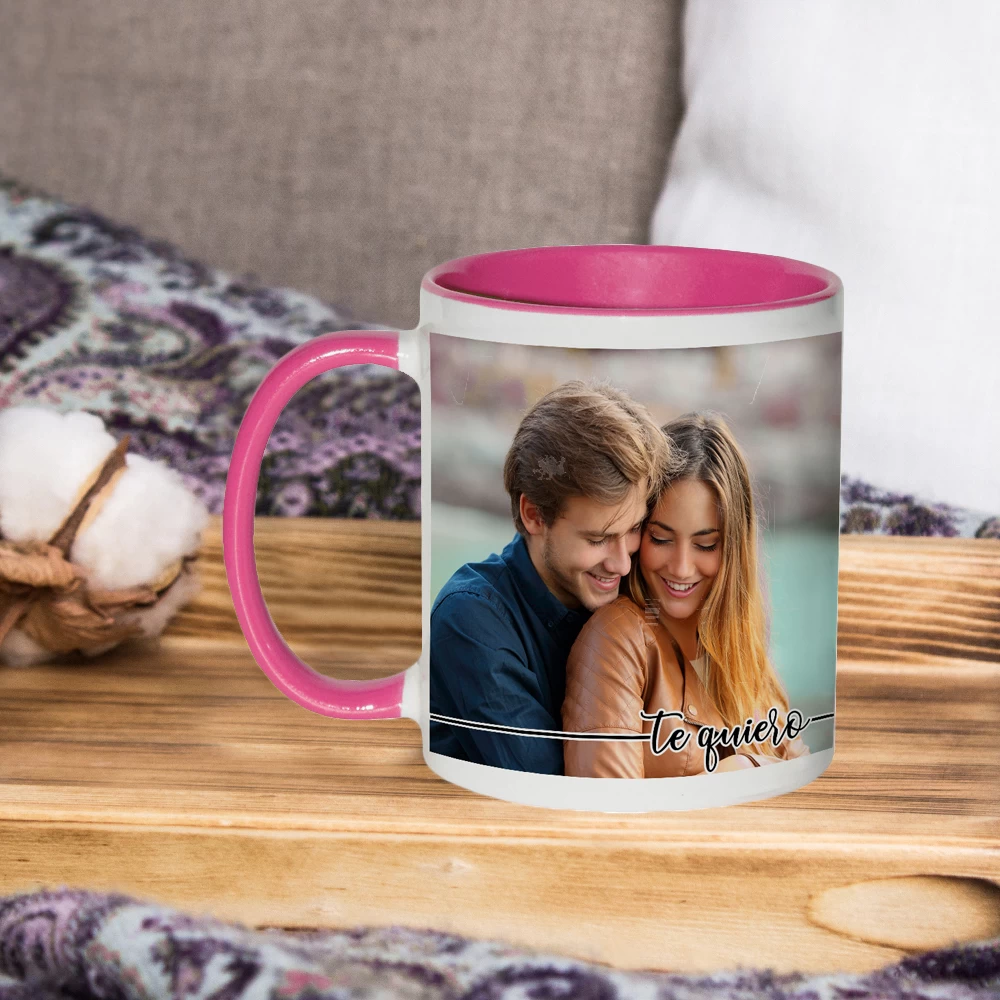 Taza Rosa Premium