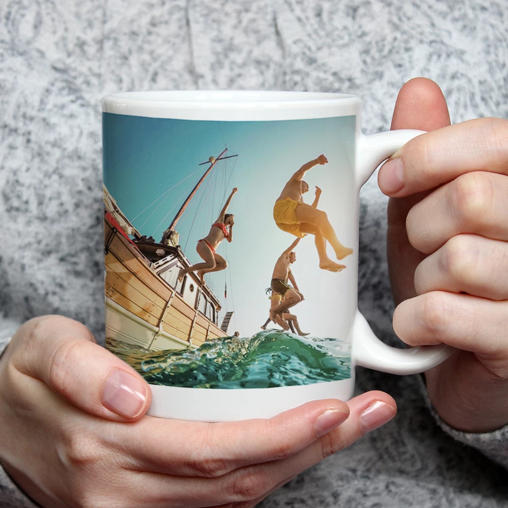 Taza Blanca Premium